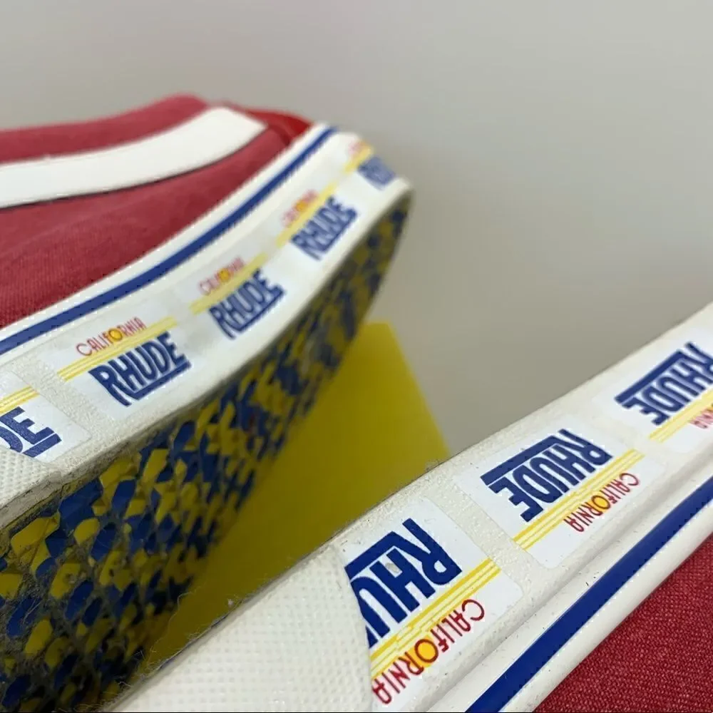 VANS VAULT X RHUDE Racing Red